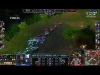 LCS 欧洲春季赛：ROC VS CW