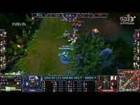 LCS 欧洲春季赛：ALL VS SK