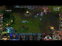 LCS 北美春季赛：XDG VS C9