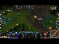 LCS 北美春季赛：XDG VS CLG