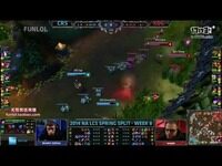 LCS 北美春季赛：CRS VS XDG
