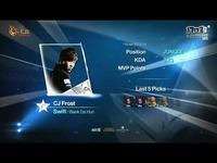 OGN春季赛B组：CJ Frost VS Midas FIO 第一场