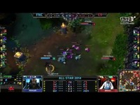 2014 ALL-STAR 欧洲北美对决FNC接连失误负于C9