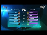 OGN夏季预选赛 SKT T1 S vs Prime SENTINEL