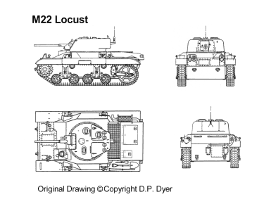 来自美利坚的蝉：M22轻型坦克使用手册