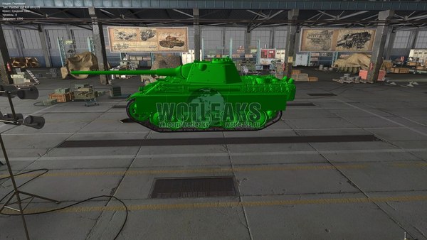 超测服信息：德系金币中坦黑豹F曝光