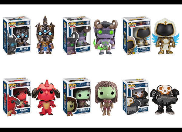 魔兽世界萌系Q版伊利丹和阿尔萨斯预售