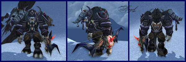 牛头人幻化:狂野斗牛!锁甲穿出板甲范儿