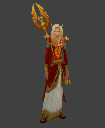 幻化推荐:血精灵红色四甲幻化 绝对不娘