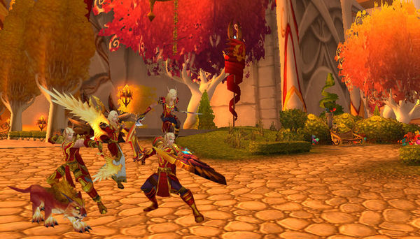 幻化推荐:血精灵红色四甲幻化 绝对不娘