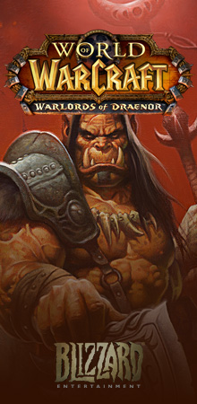 暴雪战网客户端加入魔兽世界6.0界面美术素材