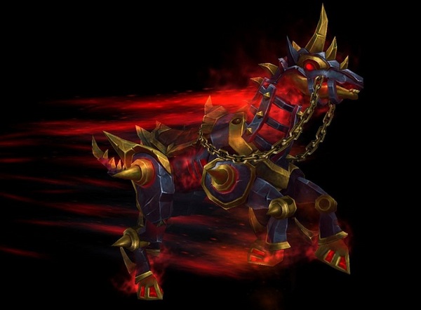 魔兽世界新坐骑：炽热机械战马高清大图预览