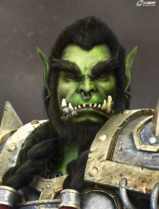 魔兽世界霸气萨尔CG模型全三维制作过程欣赏