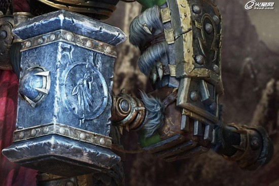 魔兽世界霸气萨尔CG模型全三维制作过程欣赏