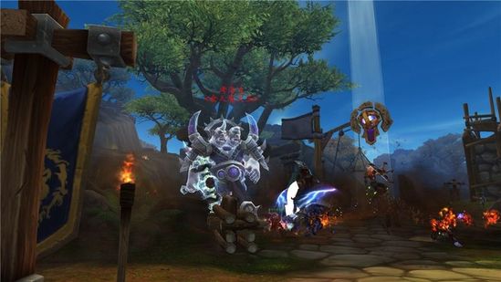魔兽世界6.0阿什兰战场初体验