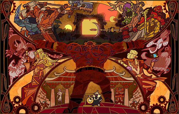 暴雪画廊更新：中国画师作品再度被收录