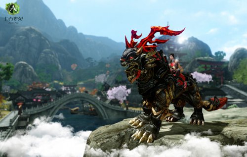 坐骑赤雷外形炫酷