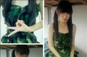 开学军训让你痛苦连天 美少女花式穿法
