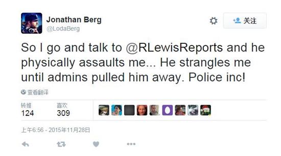 贵圈真乱:Loda疑似遭CS:GO男解说殴打_新闻资讯_游久网DOTA2.UUU9.COM