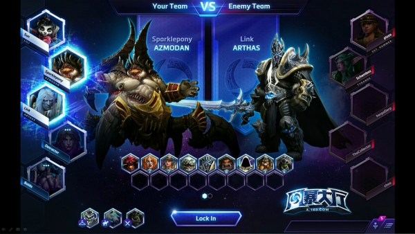 己方选英雄，数量为2个