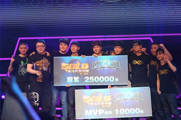 《风暴英雄》GHL黄金联赛韩国战队Snake夺冠