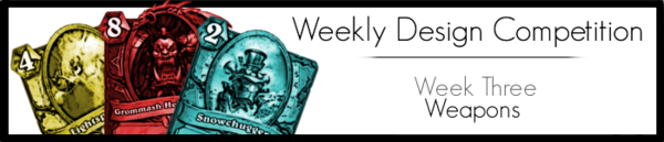 炉石卡牌设计大赛第三期优秀作品欣赏