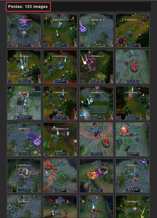 123个英雄全拿五杀 国外玩家完成赌约