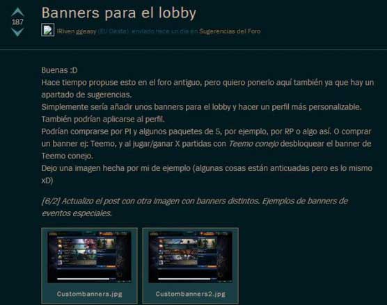 拳头喜闻乐见 玩家自制组队页面横幅!