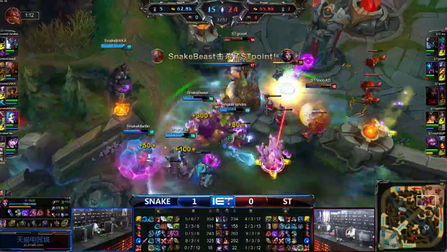 一波团战扳回劣势 Snake翻盘ST喜获季军