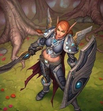 重拾光明的血骑士 血精灵女伯爵莉亚德琳