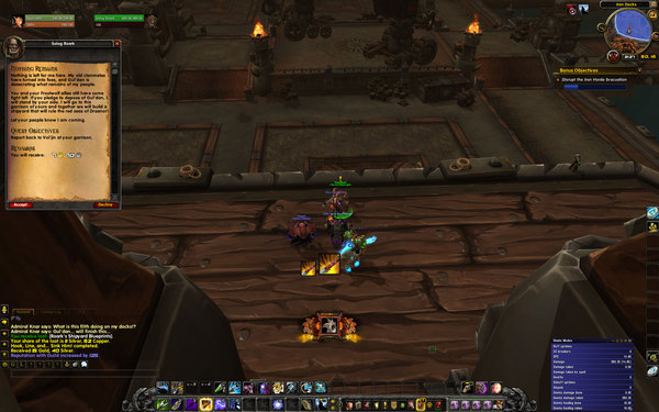 魔兽6.2要塞：大酋长亲临督战 大建出船坞