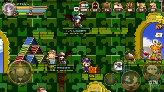 冒险岛手游对比评测