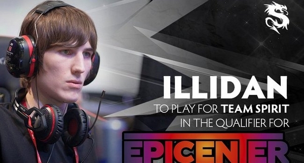 伊利丹将作为Spirit队员参加莫斯科震中杯