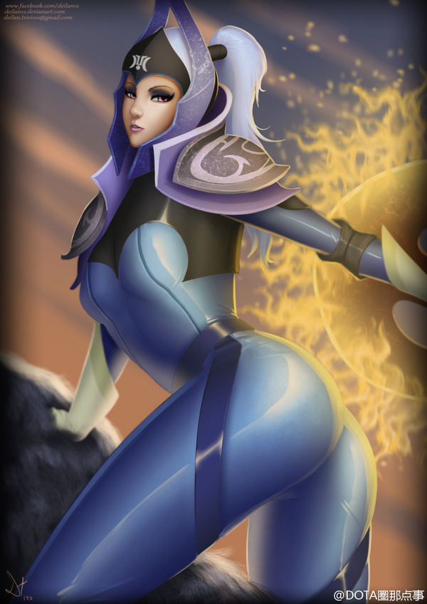 翘臀什么的我们也有啊！（图片来源@DOTA圈那点事）