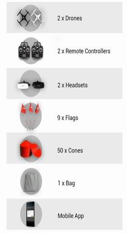 FPV无人机套装现世打造VR第一人称飞行游戏(图3)