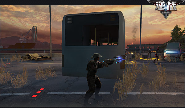 手持“纪元之光”的效果