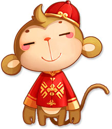 新春福猴
