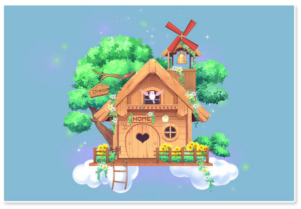 森林木屋