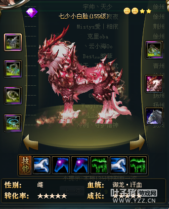 御龙在天十四星马装