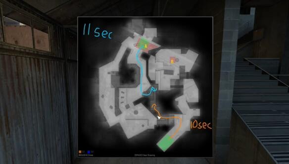 CSGO攻略战术介绍 CSGO死亡游乐园T强攻下水道方案