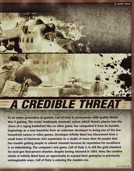 使命召唤4杂志图 使命召唤4杂志图