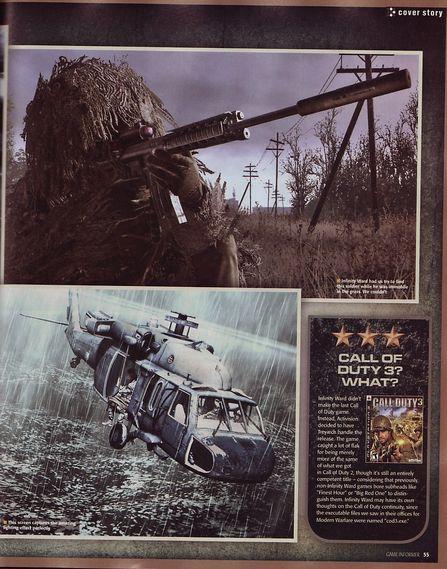 使命召唤4杂志图