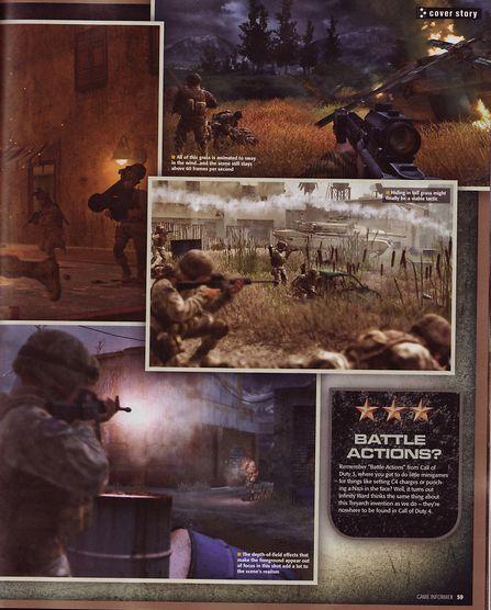 使命召唤4杂志图