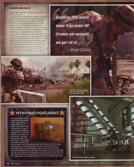 使命召唤4杂志图