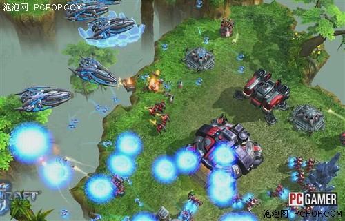 真假难辨 国外玩家试玩《星际争霸2》