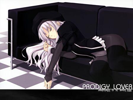 纯色少女壁纸