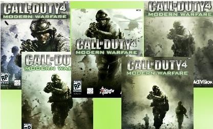 传说中的《CoD5》零售包装封面