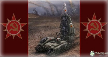 《红色警戒3》单位:V4火箭发射车!