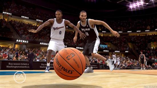 《NBA Live 09》最新截图+视频