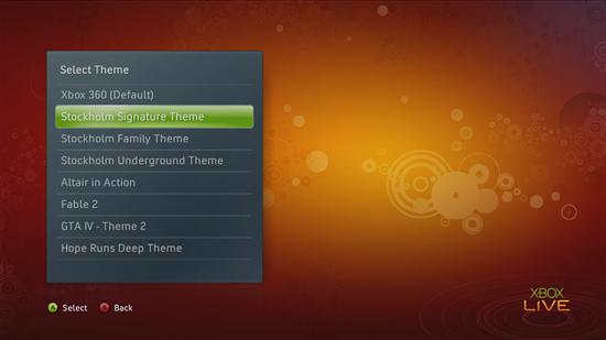 Xbox Live新版主题及好友频道